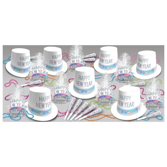 Beistle 80225-50 Razzle Dazzle Party Kit, Assorted Color - Pack of 50